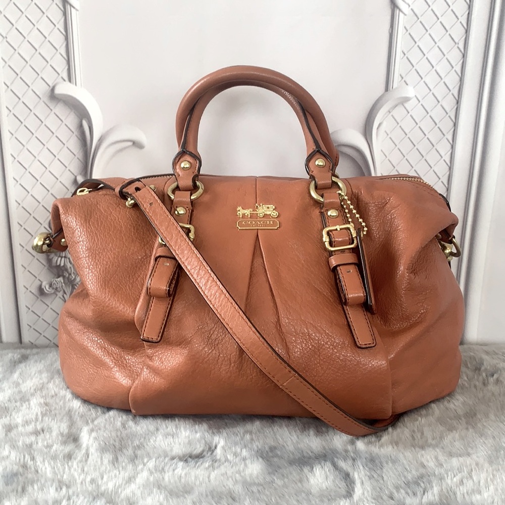 **SOLD**Coach Juliette Madison Leather Crossbody